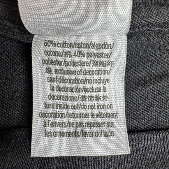 Victoria's Secret PINK Bling 86 Varsity Long Sleeve Sequin T Shirt Black XS READ - Picture 8 of 13